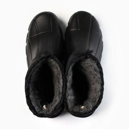Half -boots insulated men 4x4, black color, size 45-1