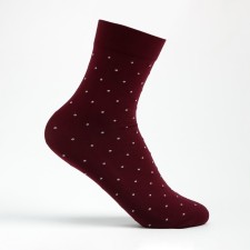 Носки женские MICRO POIS 70 ден, цвет винный (mosto), размер 36-40