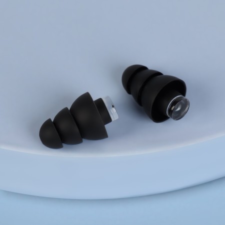 Berushi in a silicone case, a set of 3 pairs, with a key fob, color mix-9