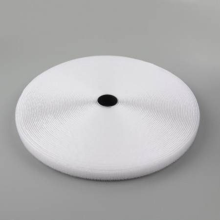 Velcro is hybrid, 20 mm × 25 ± 1 m, white color-1