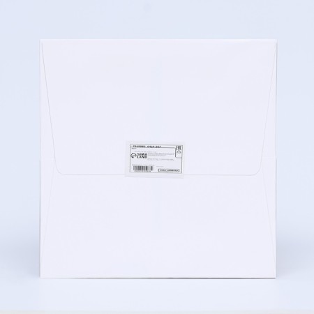 Packet for cake, white, 20 x 20 x 20 cm-3