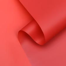 Flower film, matte, salmon 0.58 x 10 m