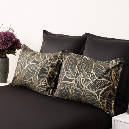 Sofi de Marko Beverli bedding bedding, size 240x270 cm, 220x240 cm, 50x70 cm - 2 pcs, color black-1