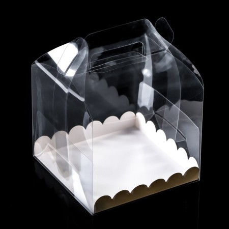 PVC Botto-Torte box 14 x 14 x 12 cm-1