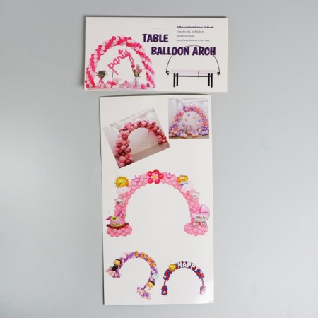 Garland from balloons, 3 meters, with a holder-7
