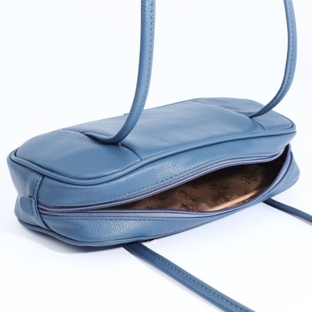 Female bag Textura, bag, medium size, blue color-5