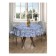 The tablecloth “Winter evening”, round, Saten, d = 150 cm