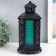 Summary metal, glass for 1 candle "Arab night" Lantern Color Pinch 28x15x15 cm