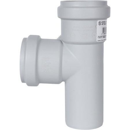 The sewer tee stout SKB-0016-585887, 58 x 58 mm, 87.5 °, silent-1