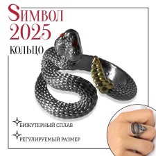 New Year! Symbol of the year 2025! Ring 