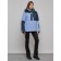 Ski jacket women's winter, size 50, purple color