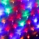 Garland "Networks" 1 × 1 m, IP20, dark thread, 90 LED, glow of multi, 8 modes, 220 V