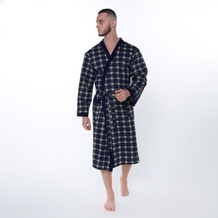Male robe, dark blue color, size 58-1