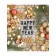 A set of napkins for setting the “Happy New Year” table, rectangular, size 32x46 cm, 4 pcs
