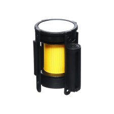 Cassette with an exhaust tape - 180 cm, height - 11 cm, width - 48 mm, yellow