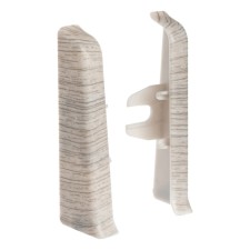 End (pair) for skirting boards 70mm 