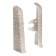 End (pair) for skirting boards 70mm "decoration", 253 a nimble gray