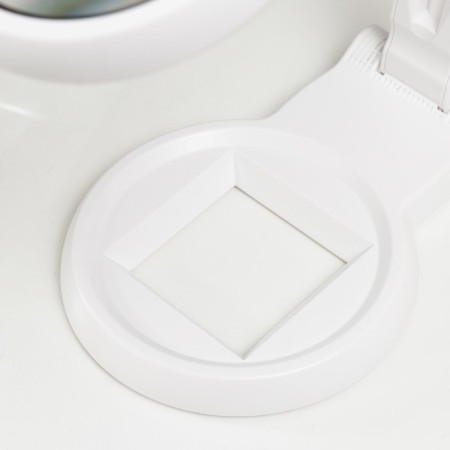Lupa lamp for LEDX18 creativity from 3AAA, USB white 24.5x22 cm-5