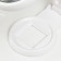 Lupa lamp for LEDX18 creativity from 3AAA, USB white 24.5x22 cm