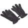 Fleet gloves, gray color, s-m size