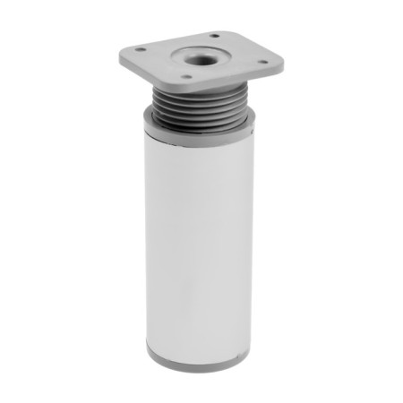 Support adjustable Orkr001cr tundra, round, d = 40, h = 100 mm, matte chromium color-1