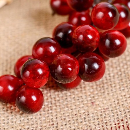 Flood "Grapes" gloss, 22 berries 12 cm, mix-2