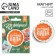 Sunset magnet "Best Dad", diam. 5 cm