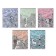 Notebook of 48 sheets in the “Girl and Unicorn” cage, covered cardboard, matte lamination Soft Touch, mix
