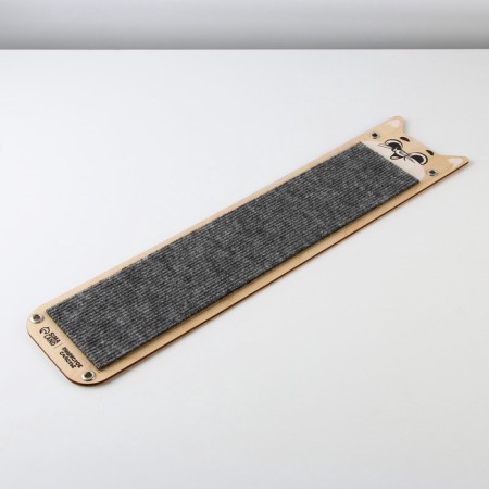 Plywood clawberry with a “cat”, 50 x 11 cm-5