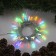 Garland “thread” 5 m with nozzles “crystal”, ip20, transparent thread, 50 LED, glow of multi, 8 modes, 220 V