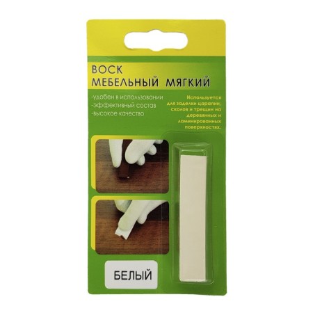 Furniture wax VM-2, white, blister, 9 g