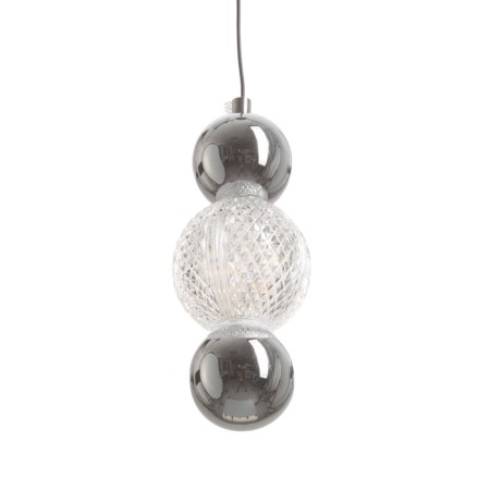 Saturo lamp LED 9W 3000k chrome 8x8x22-172 cm-1