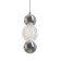 Saturo lamp LED 9W 3000k chrome 8x8x22-172 cm