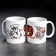 Sublimation mug "Thanks to the grandfather for the victory" on May 9, with application