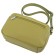 Women's bag B2826-02141, green color, genuine leather, 20x7x14 cm