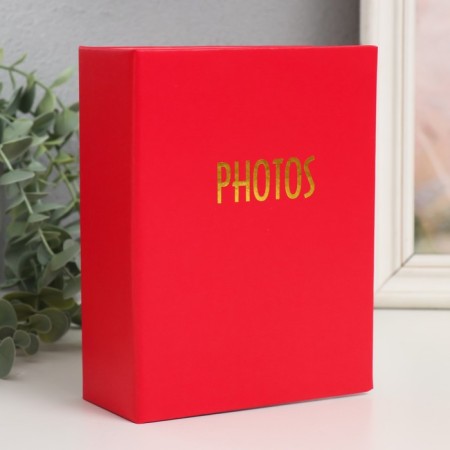 Photo album in 100 photos "red" 10x15 cm