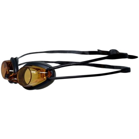 ATEMI R102 swimming glasses, starting, silicone, black/amber color-1