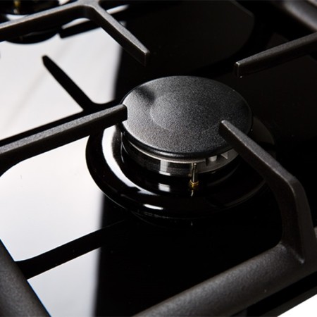 Espranza Hog4S3W X, gas, 4 burners, silver.-1