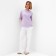 T -shirt Women's oversize Minaku: One Most Brand Lilac color, size 46