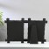 Photo frame plastic in 2 photos 10x15 cm "Bamboo" gold 20.5x31x2 cm
