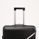Big suitcase 28 ", lightning department, code castle, 4 wheels, black color