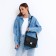 Vita bag bag on fasteners, black color