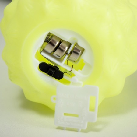 Night Plastic "Pineapple" MIX LEDH1 8x8x13 cm Risalux-6