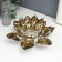 Glass Glass for 1 candle "Olive olive" 5x13.5x13.5 cm