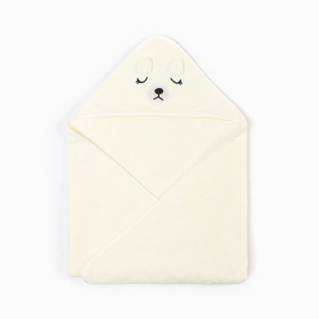Lovelife towel "friend", col. White, 80x80 cm, 100% PE, microfiber 280 g/m2-7