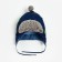 Hat for the boy "Giraffe", the color is blue, size 48
