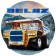 Wooden figured puzzle EWA "BELAZ", 28 × 28 cm
