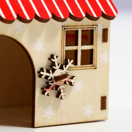 House for rodents, 9 x 6.5 x 8 cm, plywood-3