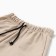 A set for a boy (T -shirt and shorts) minku, beige color, height 146 cm