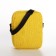 Youth bag with zipper, yellow color